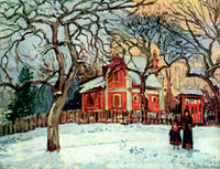Chestnut Trees, Louveciennes, Winter