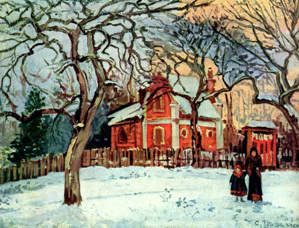 Chestnut Trees, Louveciennes, Winter