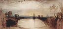 Chichester Canal by J.M.W. Turner, seascapes oil painting wall art, Romanticism