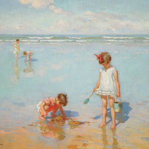 Children by the sea