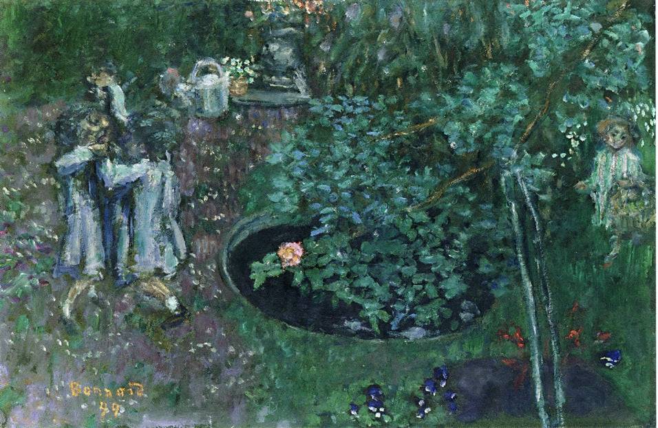 Children Playing in a Garden - Pierre Bonnard