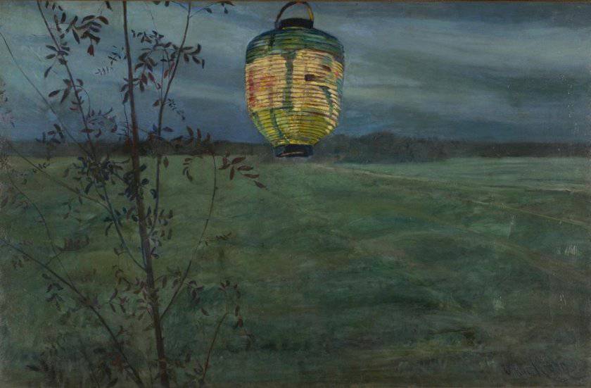 Chinese Lantern - Oda Krohg