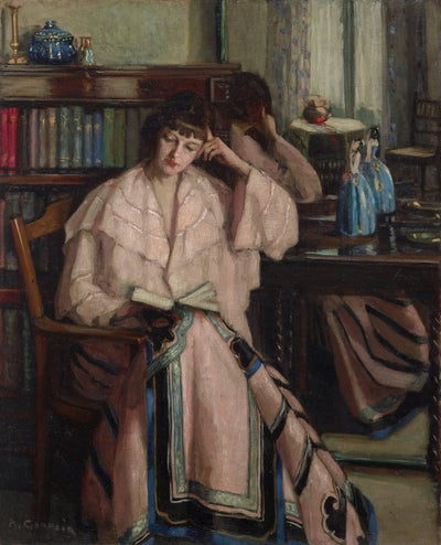 Chinese skirt by Agnes Goodsir — oil painting reproduction