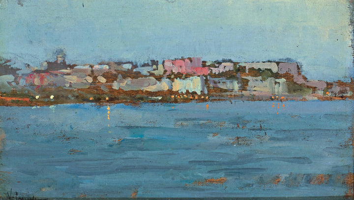 Chioggia by Vincenzo Caprile — hand-painted landscape oil painting reproduction on canvas