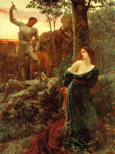 Chivalry in bedroom