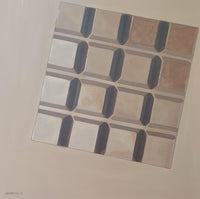 Chocolate on Chocolate by Gregorio Undurraga — hand-painted abstract oil painting reproduction on canvas