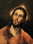 Christ by El Greco — hand-painted cultural oil painting reproduction on canvas