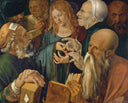 Christ among the Doctors by Albrecht Durer — hand-painted portrait oil painting reproduction on canvas
