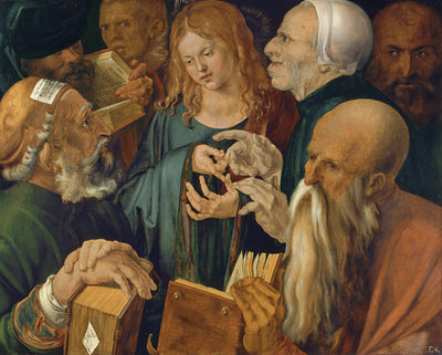 Christ among the Doctors in home office