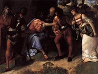 Christ and the Adulteress by Titian — hand-painted portrait oil painting reproduction on canvas