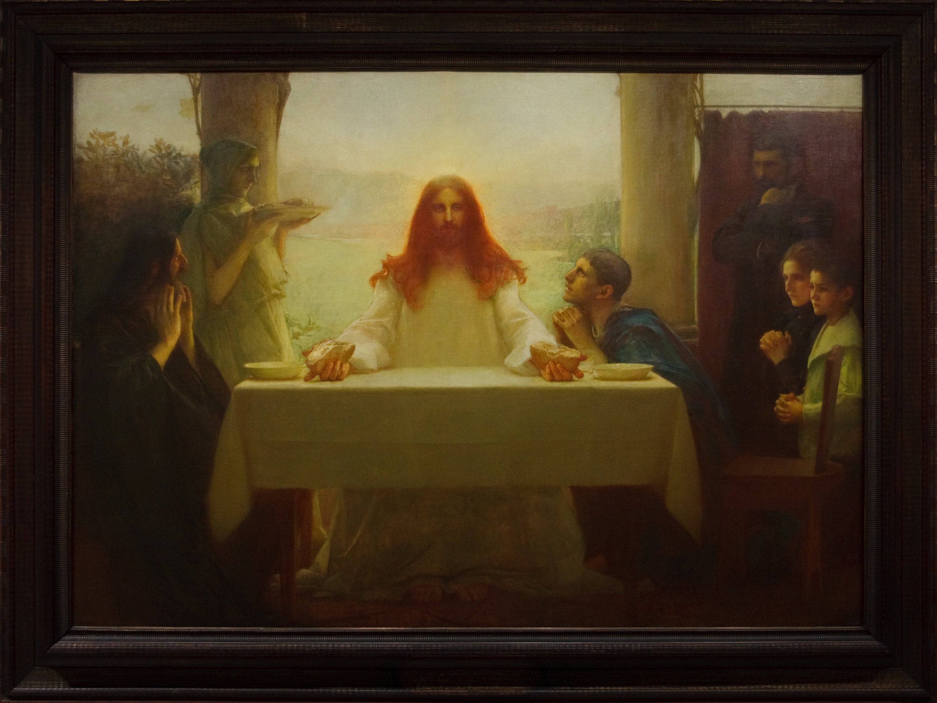 Christ and the Disciples at Emmaus - Pascal Dagnan-Bouveret