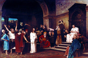 Christ Before Pilate - Mihaly Munkacsy