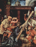 Christ Carrying the Cross by Matthias Grünewald — religion oil painting wall art, Northern Renaissance