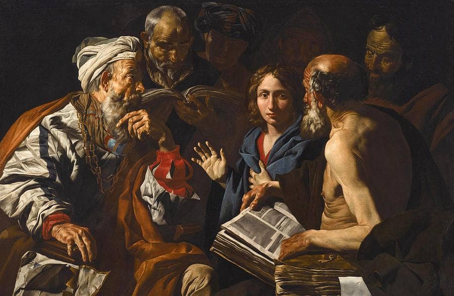 Christ Disputing With The Doctors