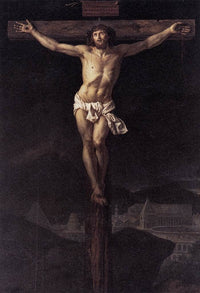 Christ on the Cross by Jacques-Louis David — hand-painted cultural oil painting reproduction on canvas