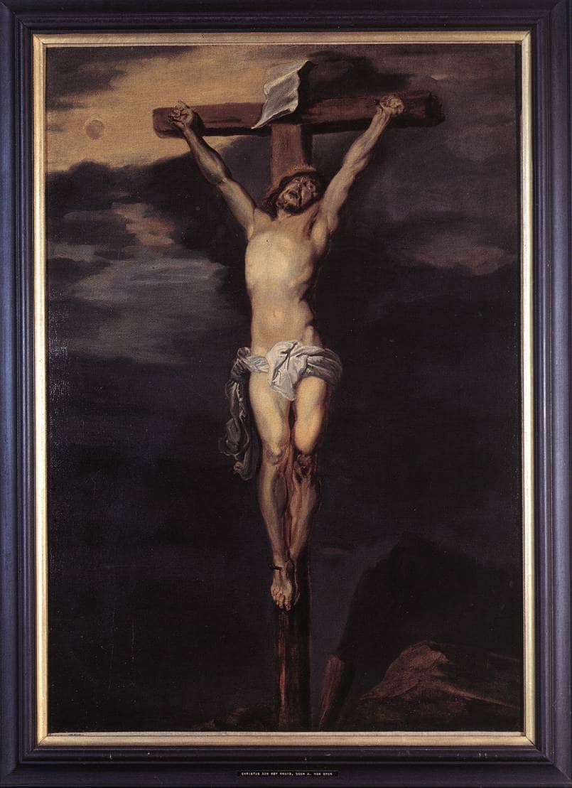 Christ on the Cross by Anthony van Dyck — hand-painted cultural oil painting reproduction on canvas