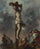 Christ on the Cross in hallway