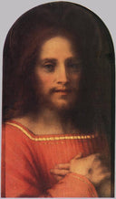 Christ the Redeemer by Andrea del Sarto — religion oil painting wall art, High Renaissance