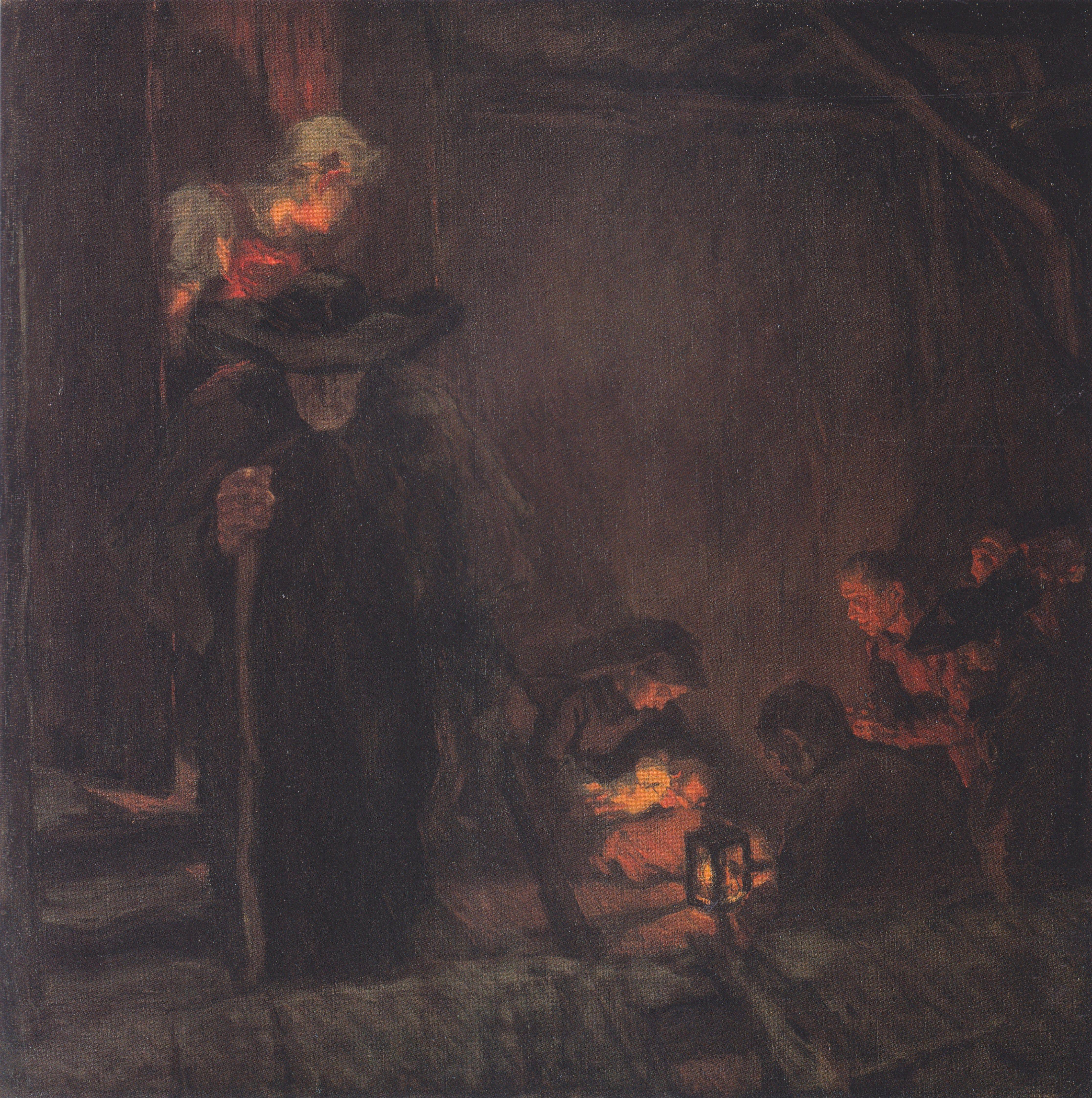 Christnacht - Albin Egger-Lienz