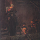 Christnacht by Albin Egger-Lienz — hand-painted portrait oil painting reproduction on canvas