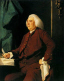 Christopher Heath by Joseph Wright — male oil painting wall art, Romanticism