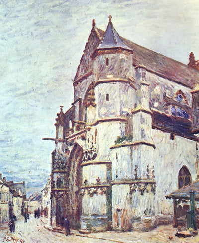 Church at Moret after the Rain in apartment