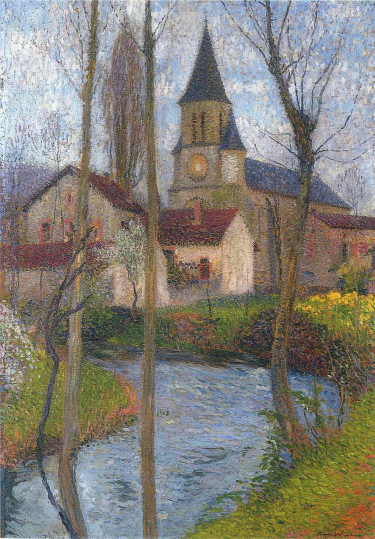 Church in Labastide du Vert - Henri Martin