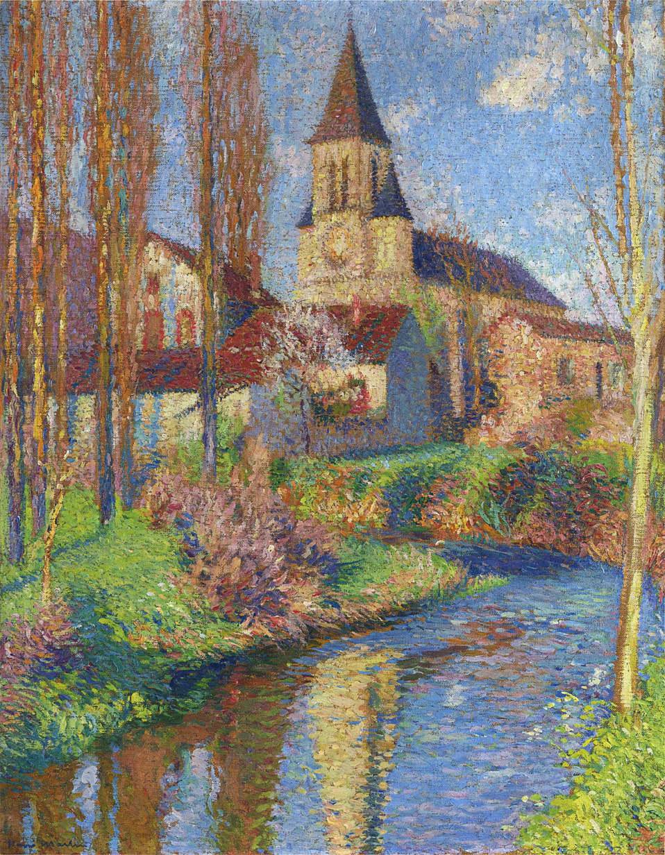 Church in Labastide du Vert - Henri Martin