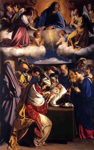 Circumcision of Christ - Orazio Gentileschi