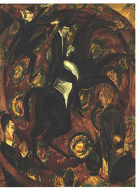 Circus Rider by Ernst Ludwig Kirchner — hand-painted abstract oil painting reproduction on canvas