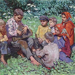 Cither Playing
