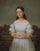 Portrait of Clara Mazureau in hallway