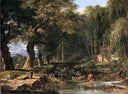 Classical landscape by Pierre-Henri de Valenciennes — river oil painting wall art