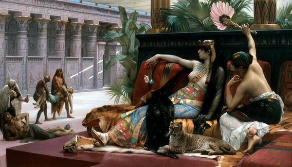 Cleopatra Testing Poisons on Those Condemned to Death
