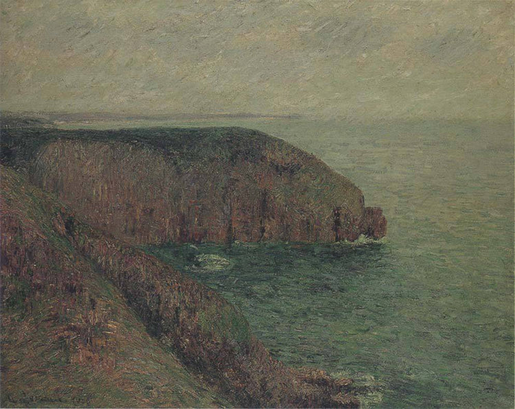 Cliffs at Fecamp - Gustave Loiseau