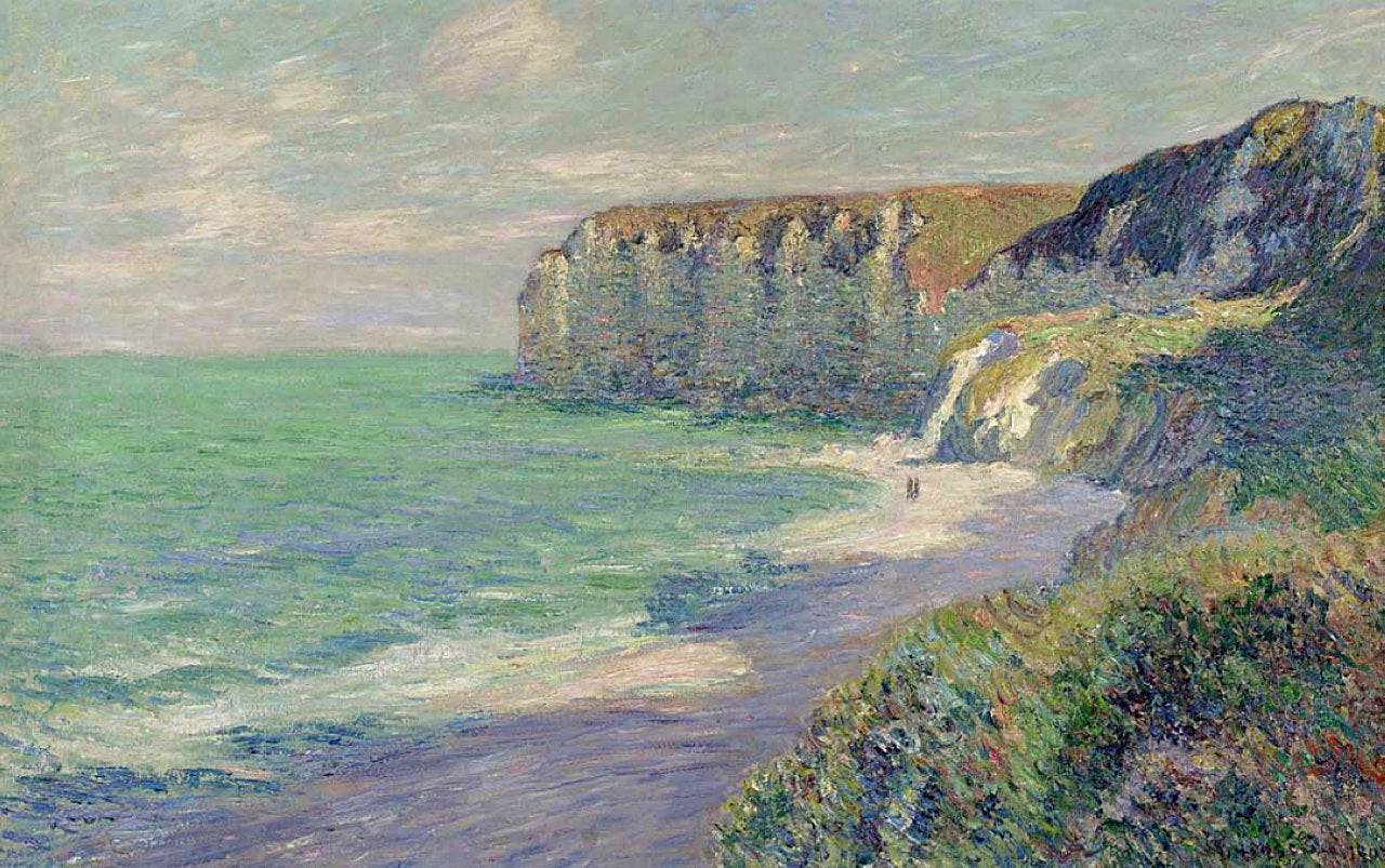 Cliffs at Saint Jouin - Gustave Loiseau