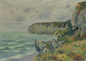 Cliffs at Saint Jouin - Gustave Loiseau