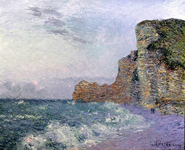 Cliffs in Normandy   Evening