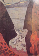 Cliffs near Camaret by Georges Lacombe — hand-painted abstract oil painting reproduction on canvas