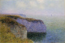 Cliffs of Etretat by Gustave Loiseau — seascapes oil painting wall art, Post Impressionism