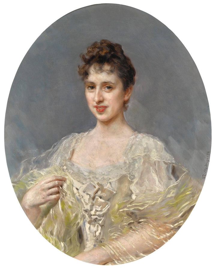 Clotilde, Marchioness of Arcicóllar by Raimundo de Madrazo — hand-painted portrait oil painting reproduction on canvas