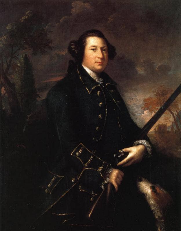 Clotworthy Skeffington, Later 1st Earl of Massereene by Joshua Reynolds — hand-painted portrait oil painting reproduction on canvas