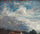 Cloud Study: Horizon of Trees in bedroom