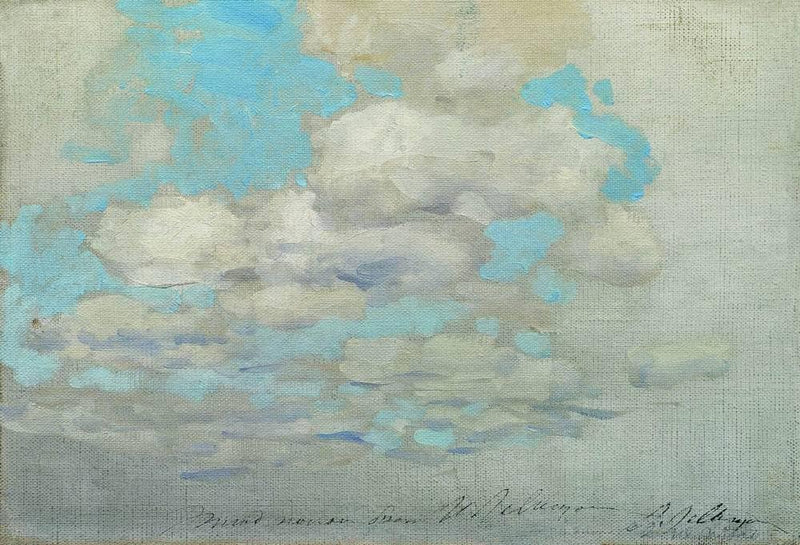 Clouds on gallery wrap