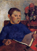 Clovis by Paul Gauguin — children oil painting wall art, Post Impressionism
