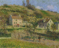 Coast at Chaponival by Gustave Loiseau — hand-painted architectural oil painting reproduction on canvas