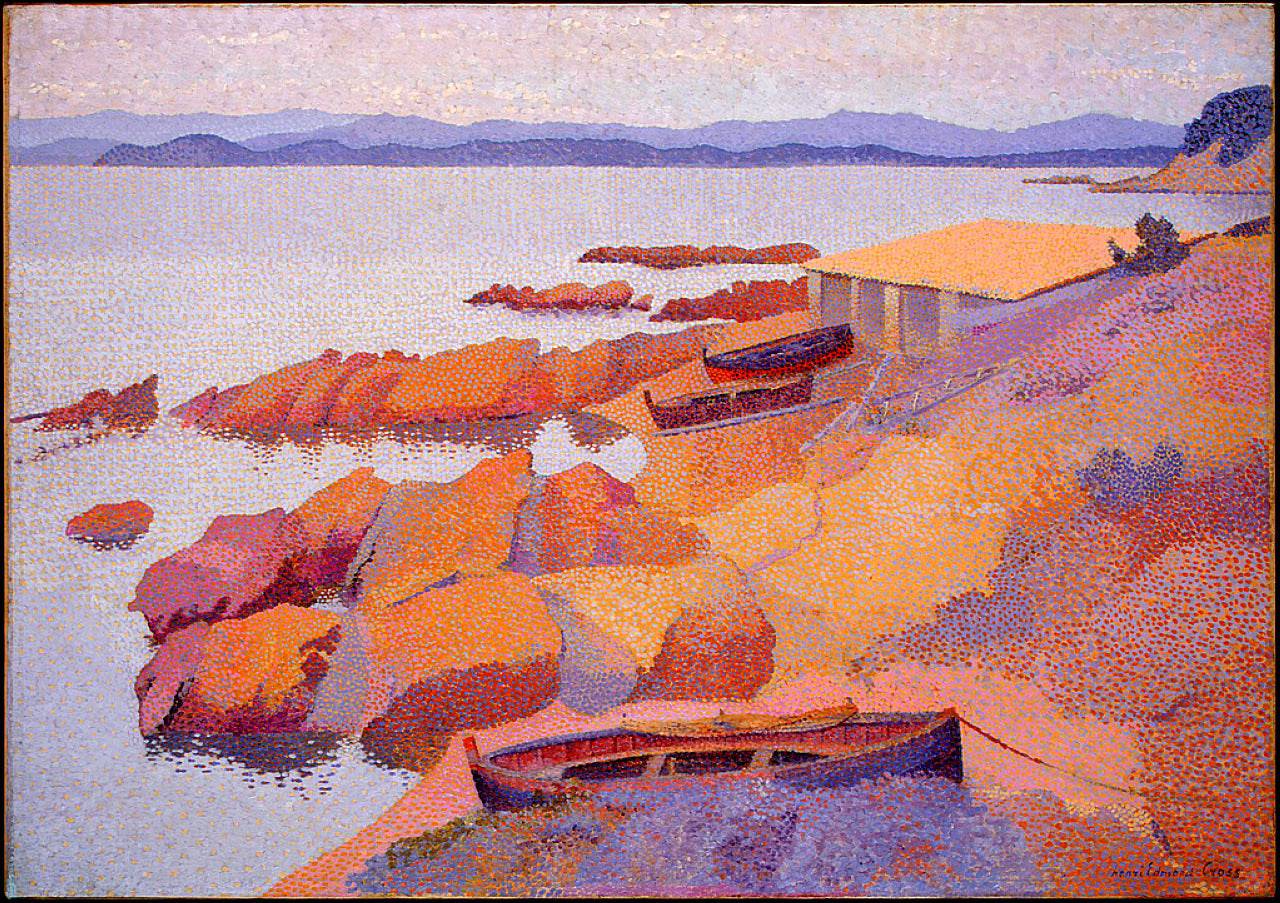 Coast Near Antibes - Henri-Edmond Cross