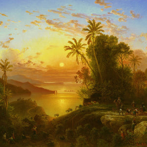 Coast of La Guaira at Sunset