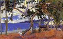 Coastal Landscape from Martinique by Paul Gauguin — hand-painted botanical oil painting reproduction on canvas