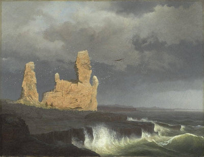 Coastal Landscape, Iceland by Christian Ezdorf — oil painting reproduction